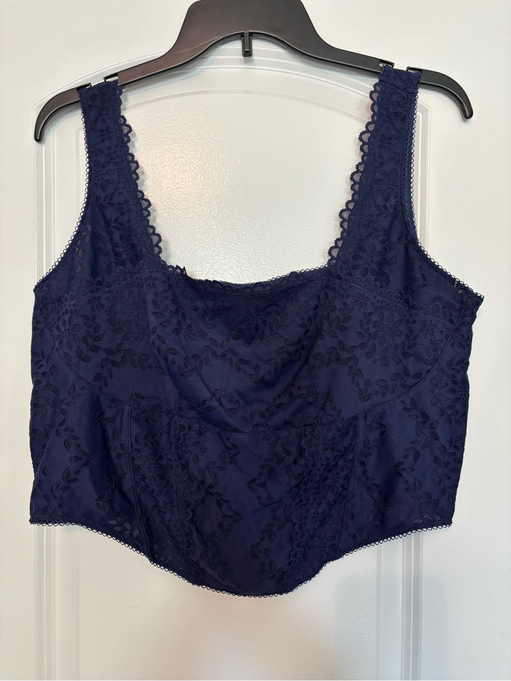 Victoria's Secret PINK Bralette Lace Navy Size XXL